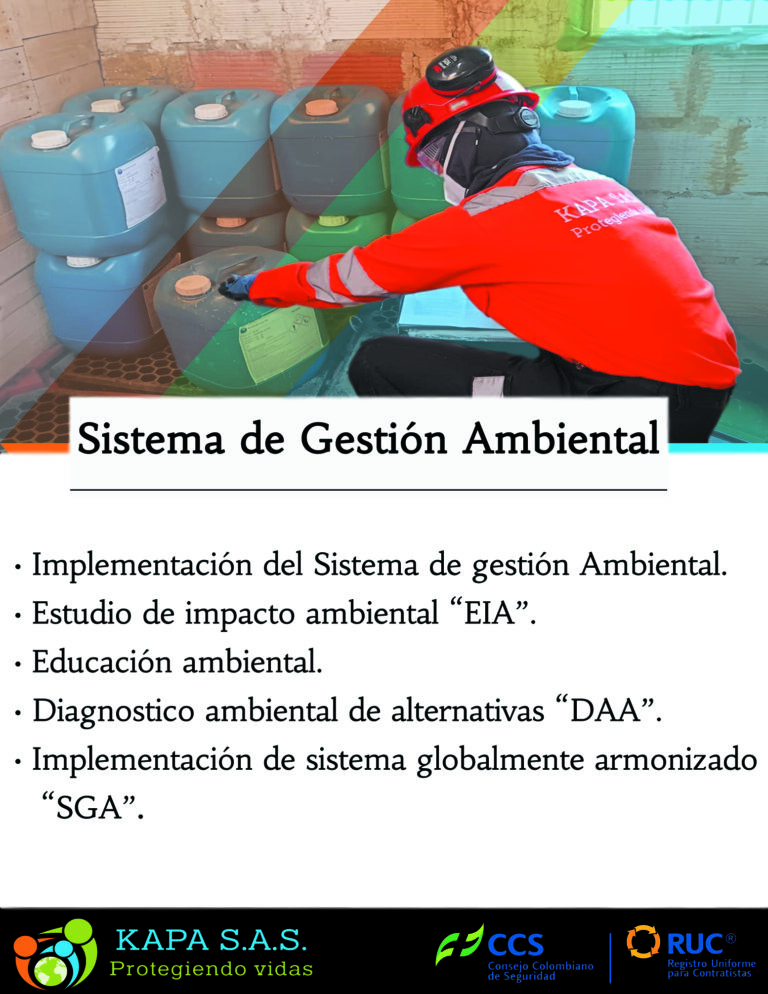 Servicios de Implementación en Sistema SGA y Sustancias Quimicas