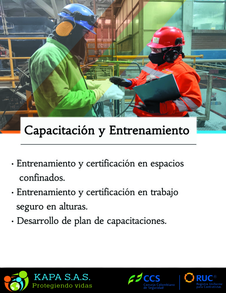 Servicios de Entrenamientos en Espacios Confinados